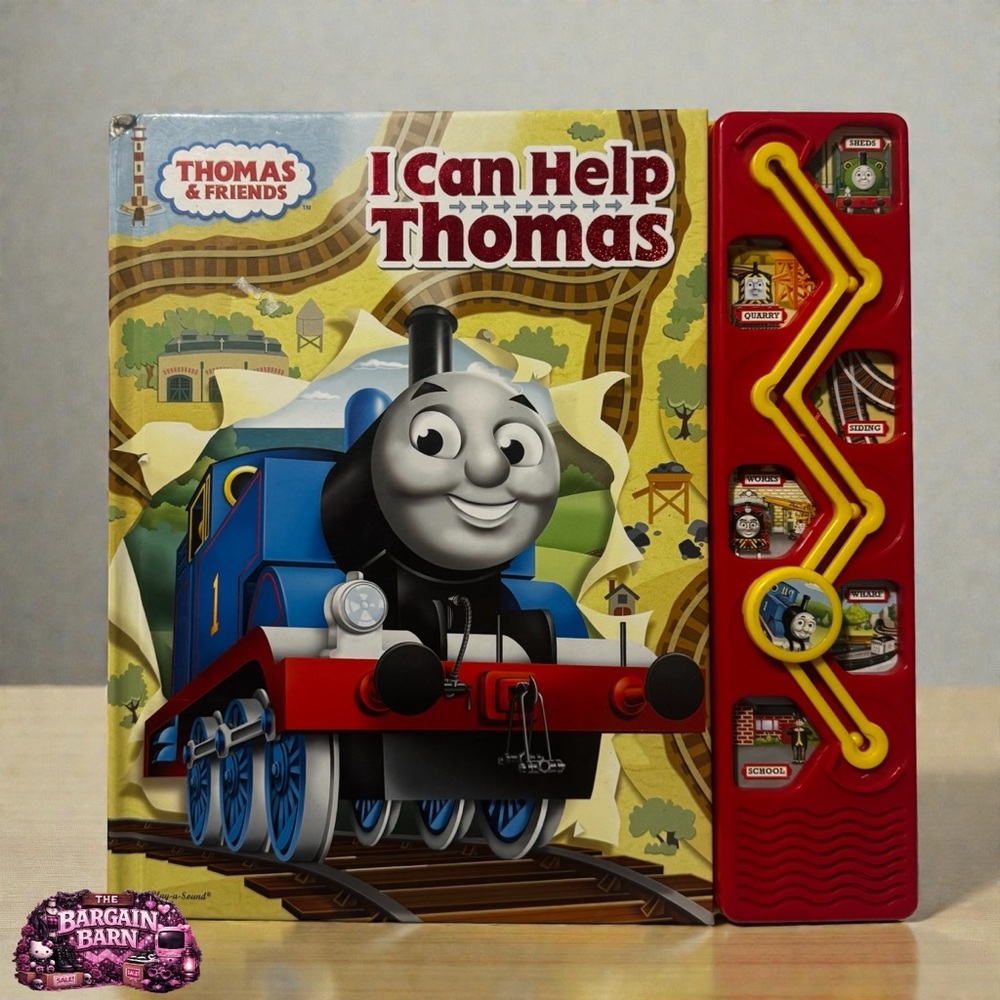 Thomas & Friends 2011 I Can Help Thomas Interactive Sound Book Slide Track